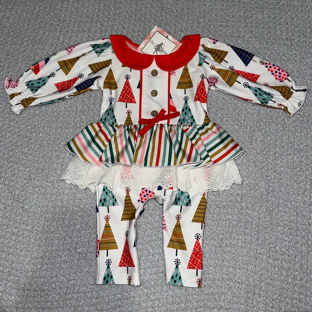 NWT Be Girl Clothing -All is Calm one piece NB